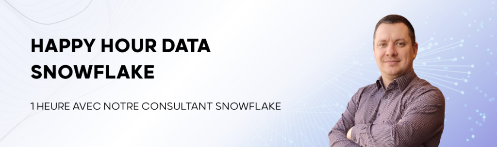 Bannière Happy Hour Data Snowflake