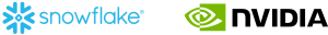 Logo Snowflake x Nvidia
