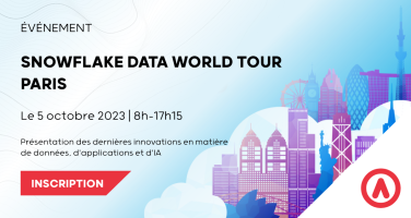 Snowflake Data World Tour Paris 2023